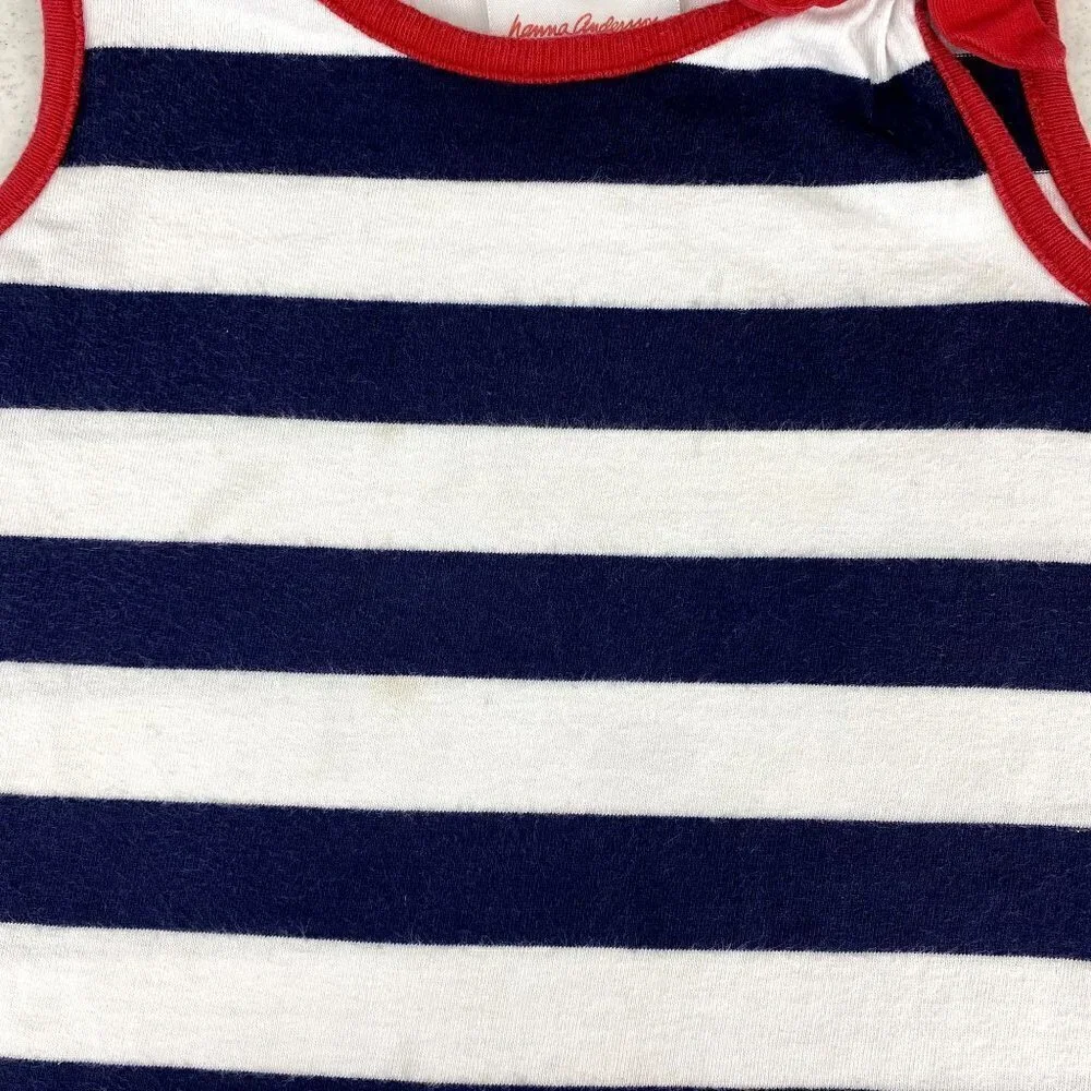 Hanna Andersson Sleeveless Striped Dress 4